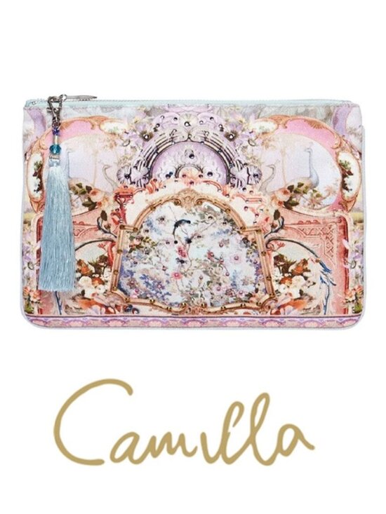 Camilla Handbags - Camilla Electron Libre Small Canvas Clutch